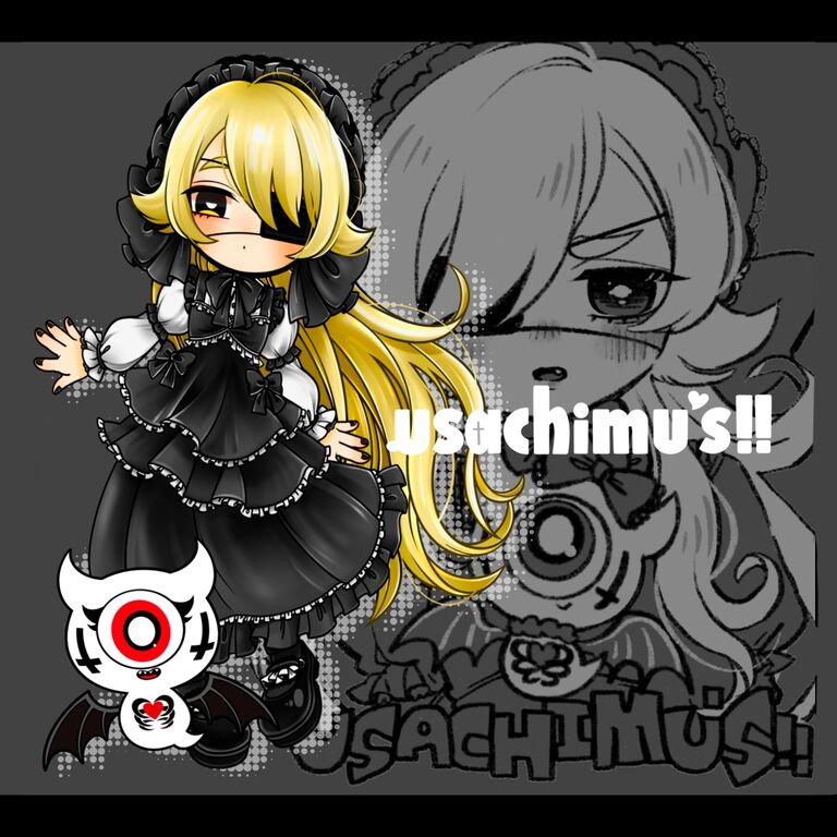 ろり　アクリルブロック